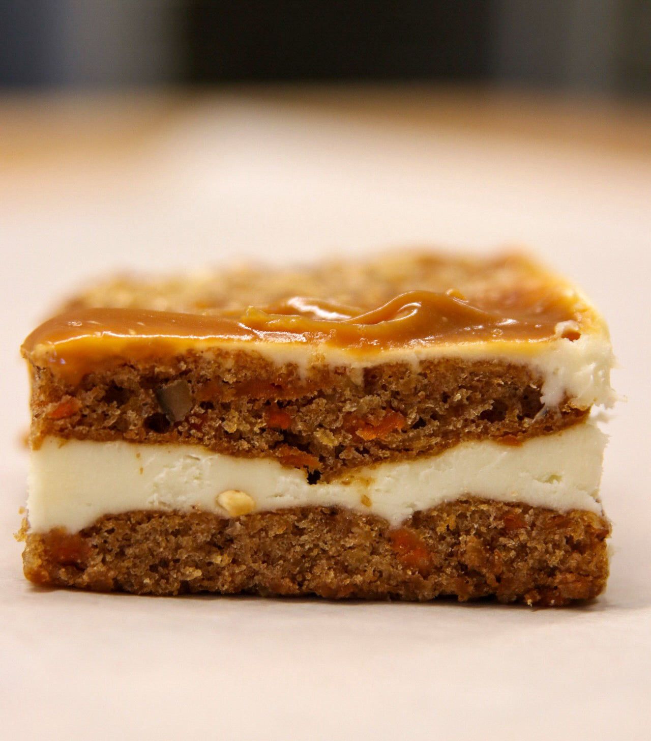 Carrot Cheesecake Stack