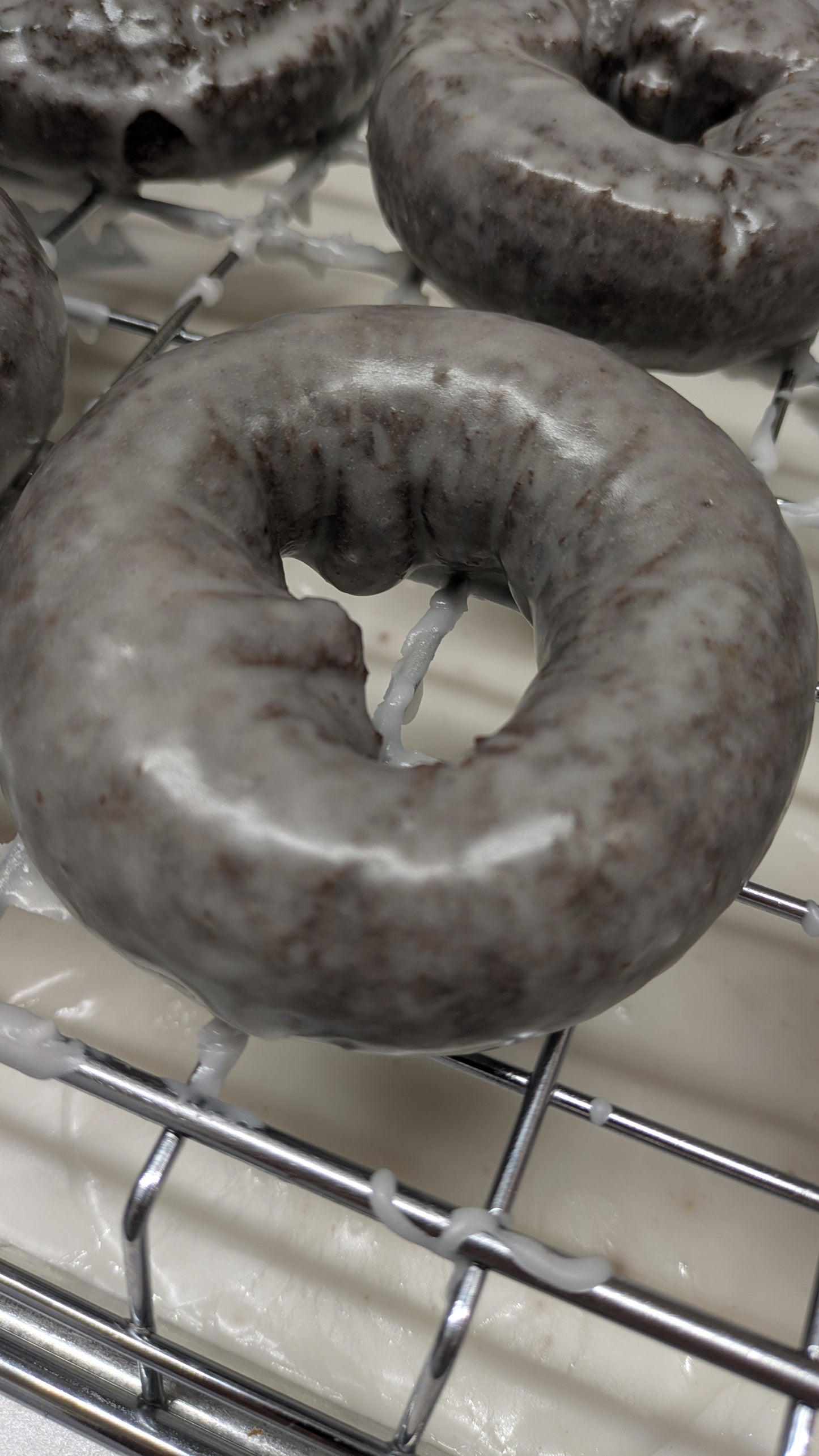 Chocolate glazed donut