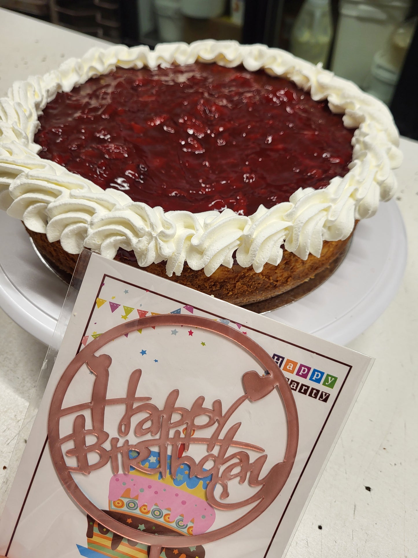 Custom 8" whole cheesecake