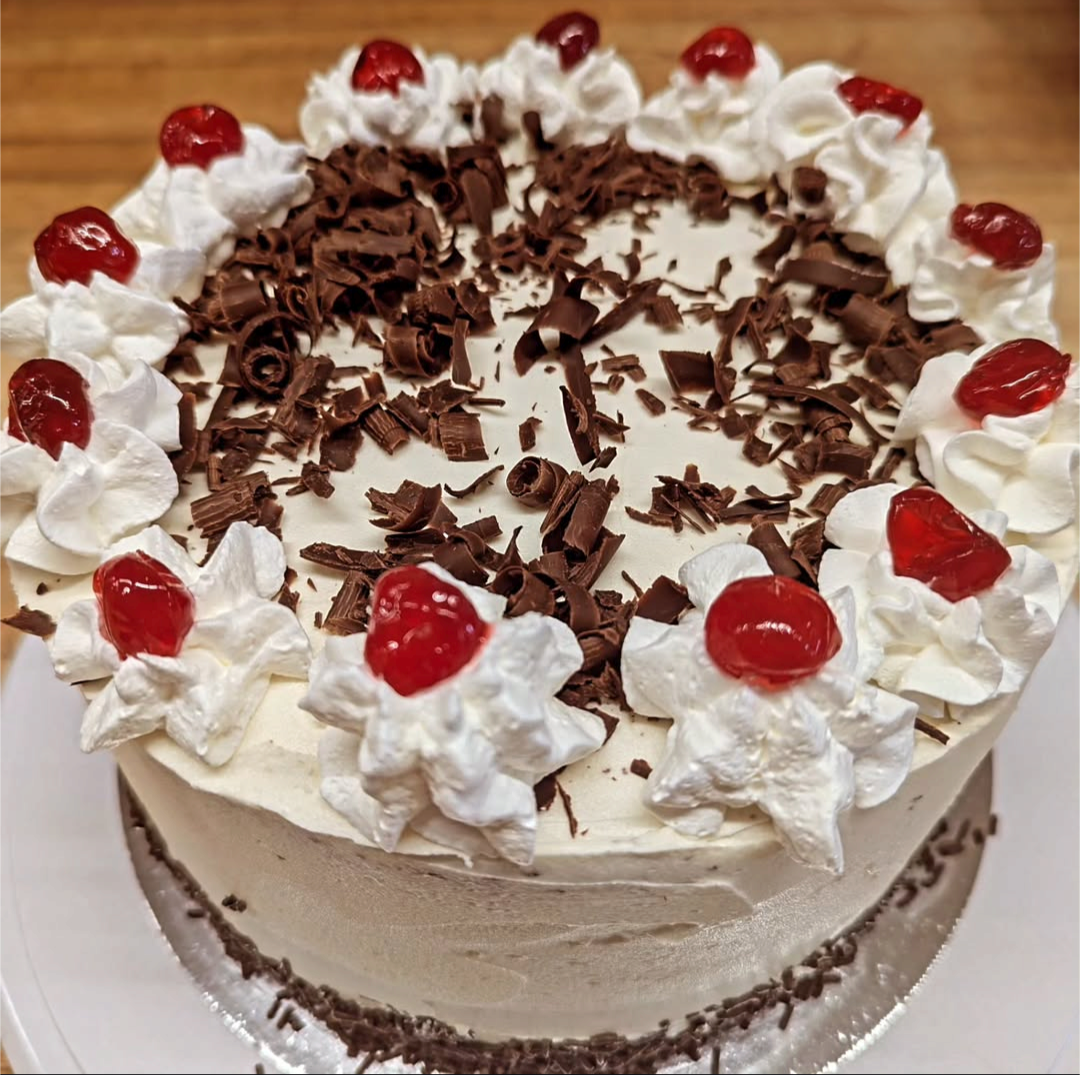 8" cake