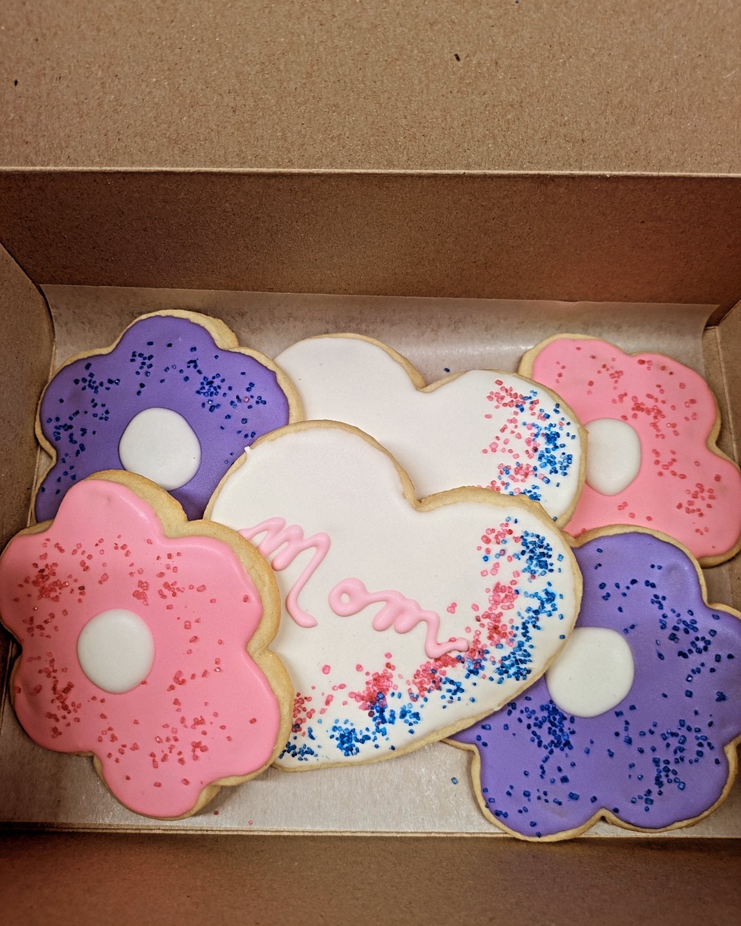 Mother's day sugar cookies