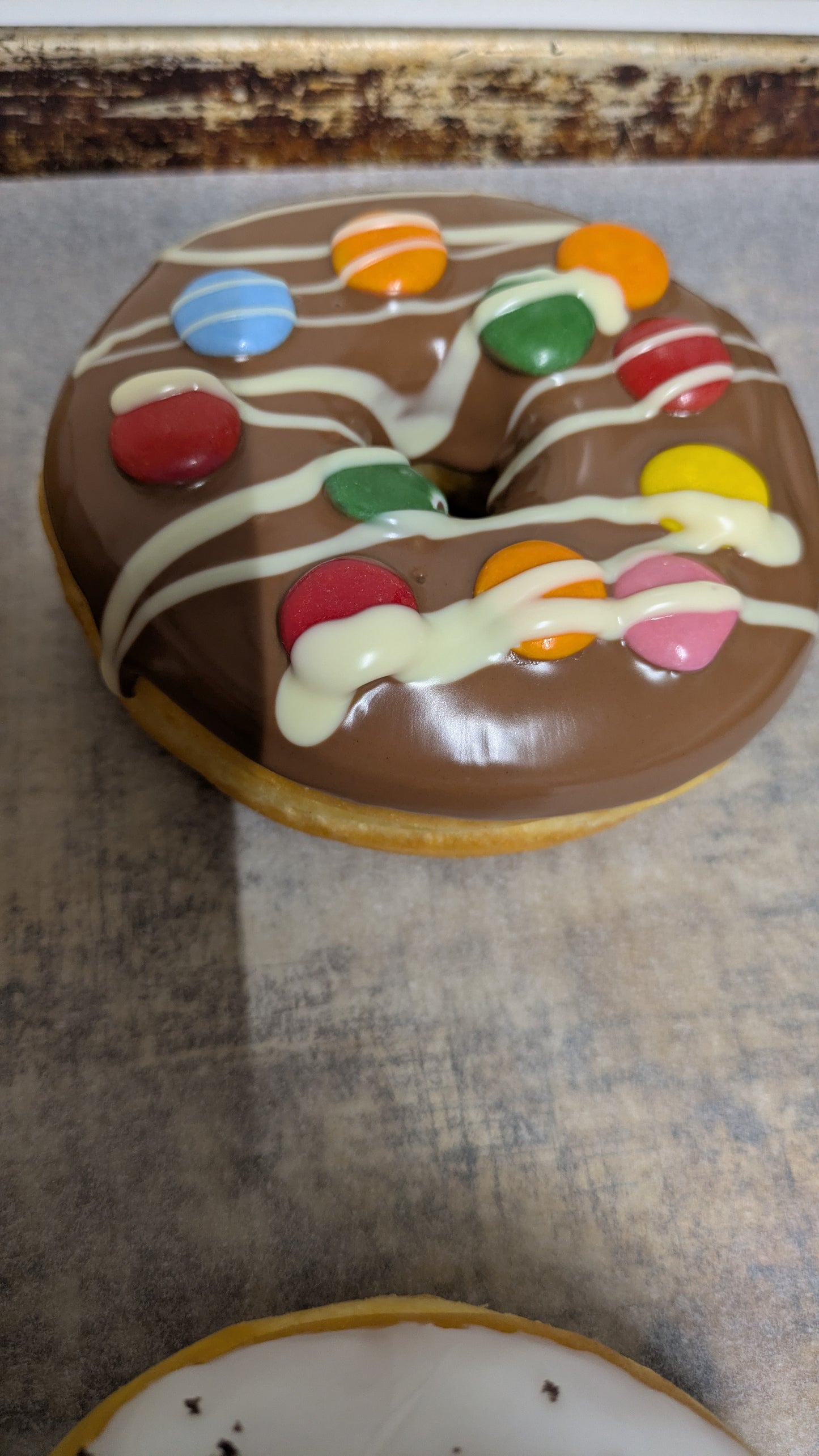 Smarties donut