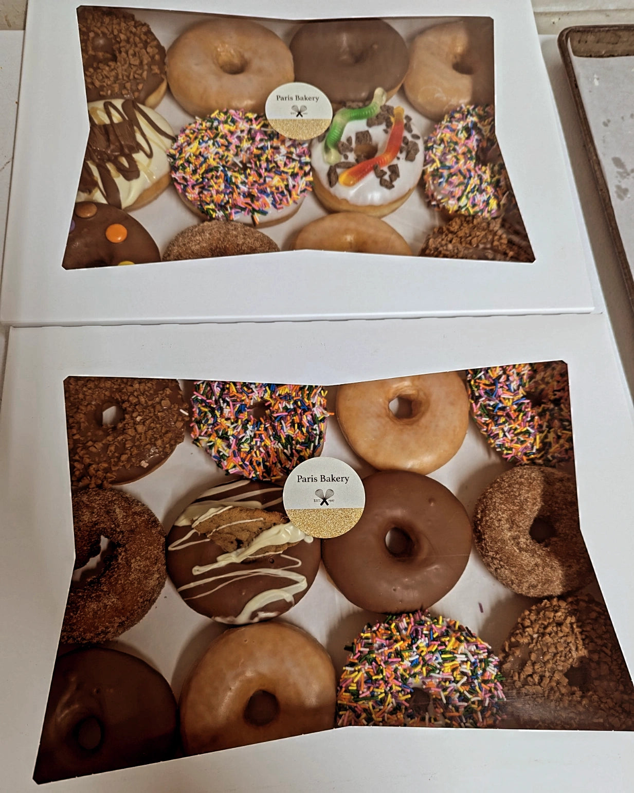 1 dozen ring donuts