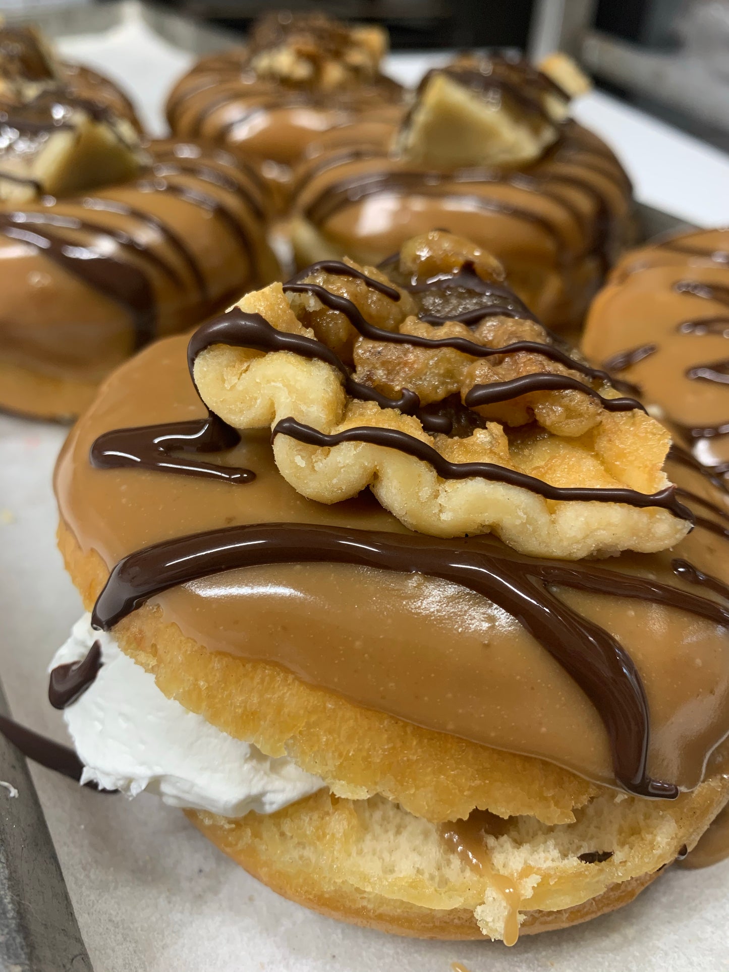 1/2 dozen - Butter tart donut