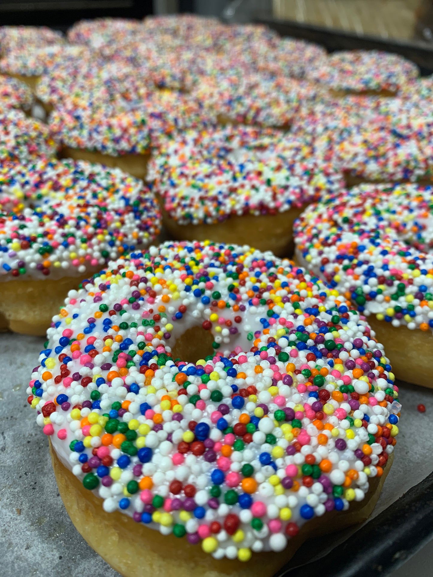 Sprinkle donut