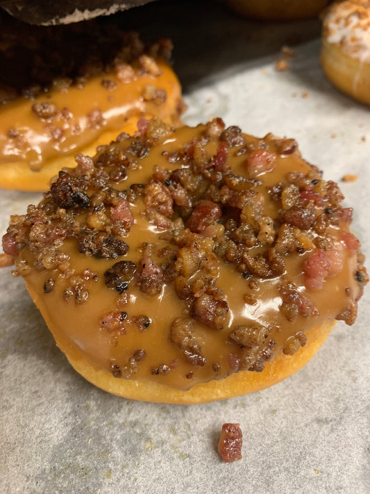 Maple bacon donut