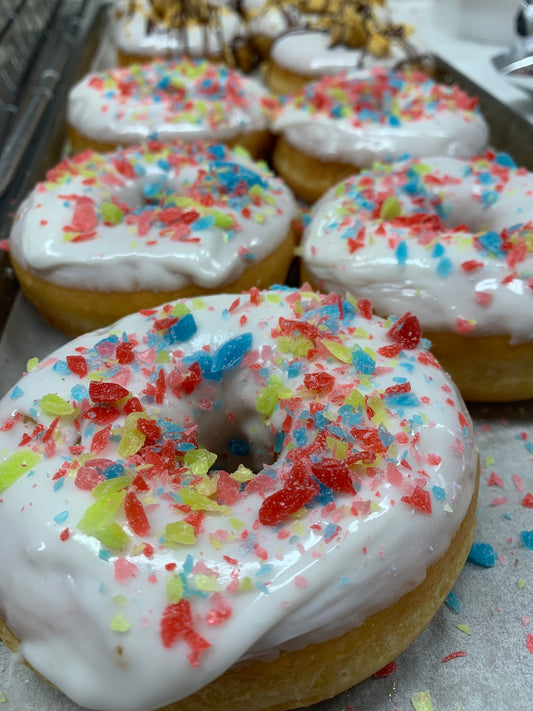 Candy topped donut - Surprise