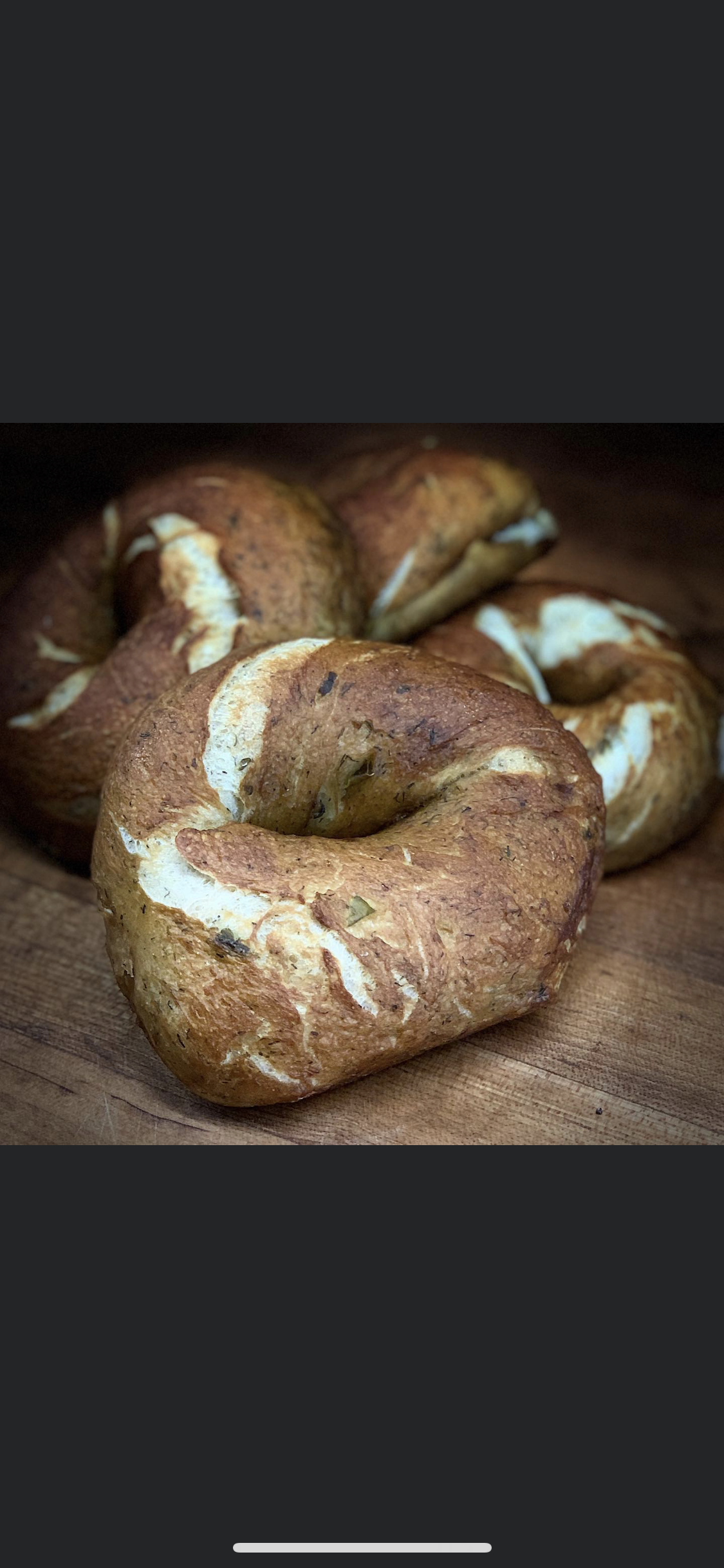 Dill pickle bagels- Only available SATURDAYS