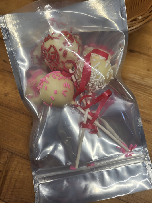Valentines cake pops