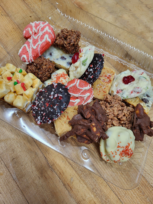 Small holiday cookie box