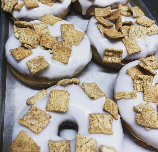 Cinnamon toast crunch donut