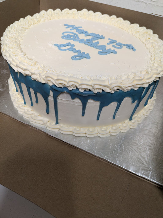 12" cake