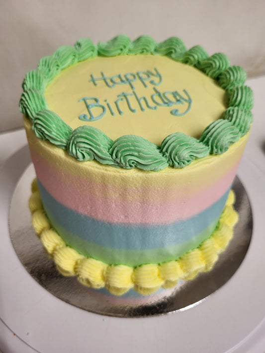 6" cake