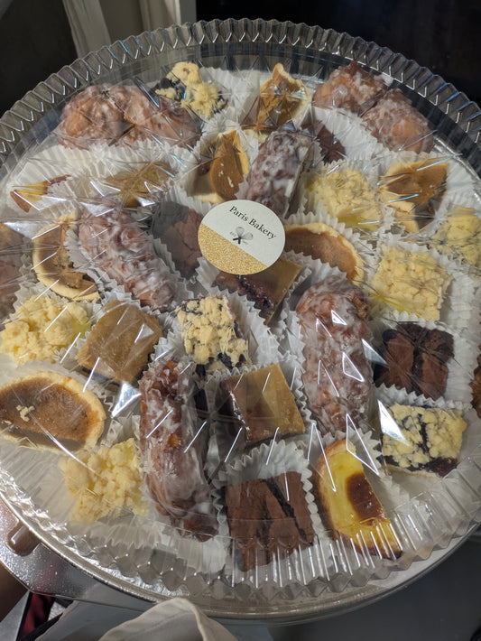 Dessert plus tray