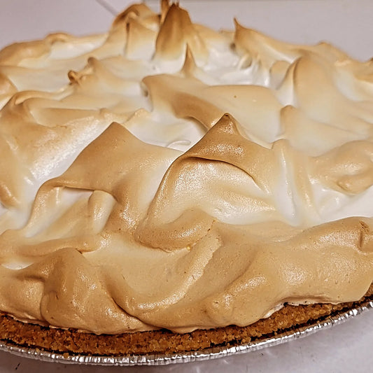 Lemon mirangue pie