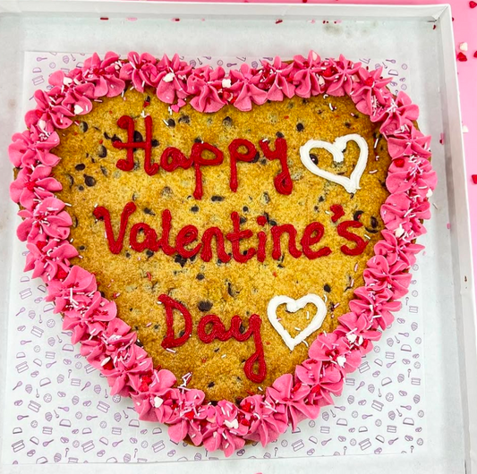 Valentine's Day 10" cookie cake