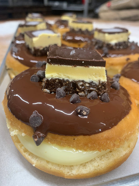Nanaimo bar donut
