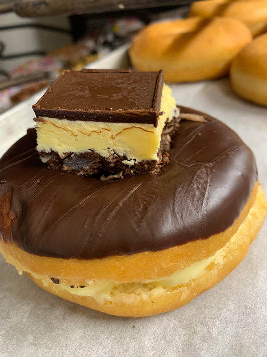 1/2 dozen - Nanaimo Bar donut